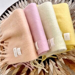 Soft Pastel mohair Scarves